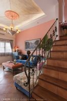 浪漫田园风格电视背景墙效果图