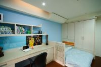 蓝调简约风格的家装效果图