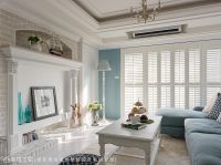 海天一线的美式风格家居效果图