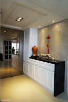 黑白美式风格窗帘效果图