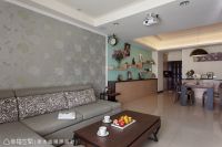 悠然的一居室餐厅效果图