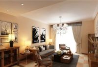 美式三居 113平米装修