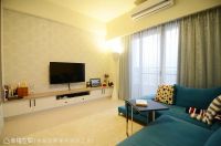 撞色时尚的现代风格家装效果图