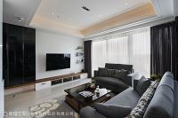 质朴的简约风格窗帘效果图