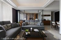 质朴的简约风格窗帘效果图