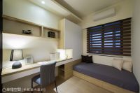 幸福暖阳的田园风格卧室效果图