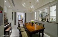 古典优雅的美式餐厅设计图