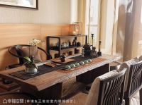 东方美学的中式餐厅效果图