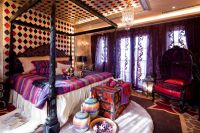 传统的东南亚风格窗帘设计图