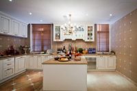 清亮的简欧风餐厅效果图