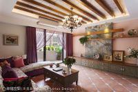 独一无二的混搭吧台效果图