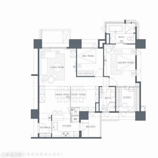 最新140平米户型图大全