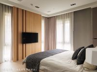 客制化机能美式书房效果图