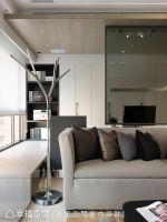 悠扬乐章的现代风格玄关效果图