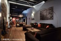 简约日式风格吧台效果图