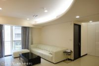 时尚幸福的三居室窗帘效果图