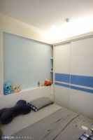 时尚幸福的三居室窗帘效果图