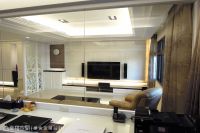 书香满溢的一居室餐厅效果图