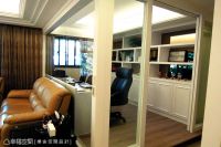 书香满溢的一居室餐厅效果图