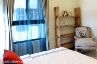 轻浅调性的现代风格阳台效果图