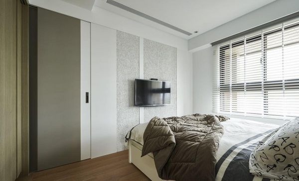 轻美式北欧风格家装卧室效果图