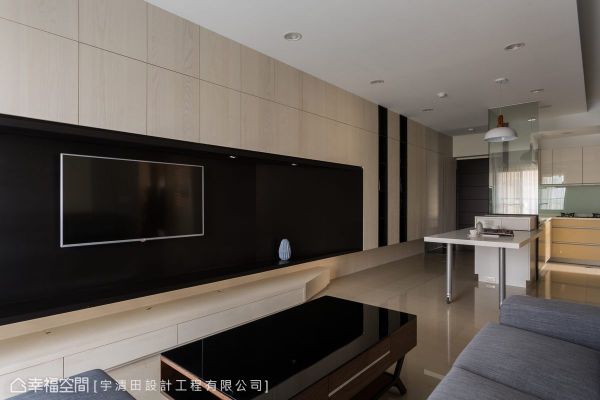 窝心小户型电视墙背景墙效果图