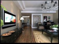 水墨林溪-现代简约-三居室