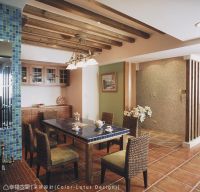 英式乡村田园风格卧室效果图