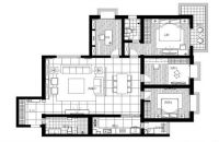 淡然静默 185平米装修