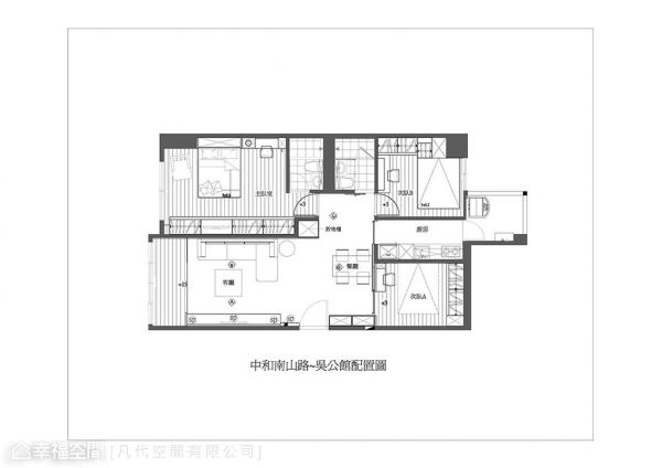 三房户型图图库欣赏