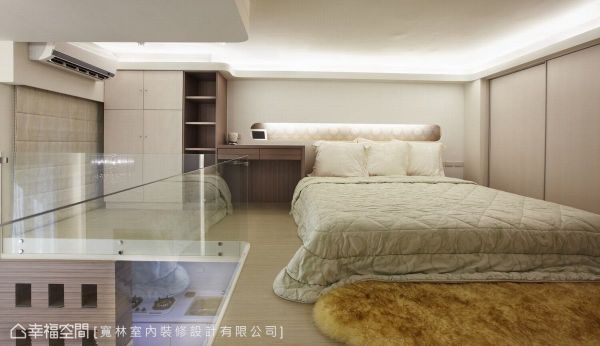 精巧时尚的小户型卧室效果图