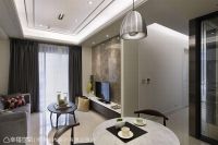 温润小户型客厅图