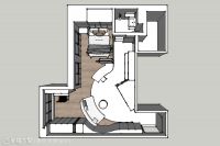 优雅二居室客厅效果图