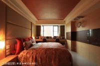 精美比例的中式风格衣帽间效果图