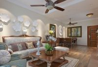 美式风格 小户型88平米装修