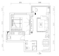 芳城园-现代简约-一居室