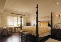 新潮三居室家装书房效果图