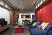 美式混搭四居室家装卧室效果图