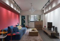 美式混搭四居室家装卧室效果图