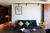 新潮艺术二居室家装背景墙效果图