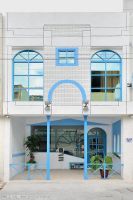 地中海主题卫生间效果图