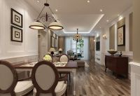 简约欧式风格 127平米装修