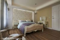 唯美浪漫的田园风儿童房效果图