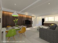 阳光青春的简欧风格家装效果图