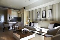 简约混搭风格家装客厅图