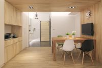 温润简约风格家装餐厅图