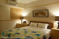 朴雅新生的日式背景墙效果图