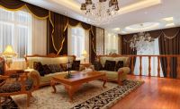 北京实创装饰提香草堂264平欧式风格