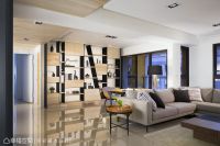 青春简约风格客厅图