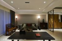 具有诗意的中式风格客厅设计图